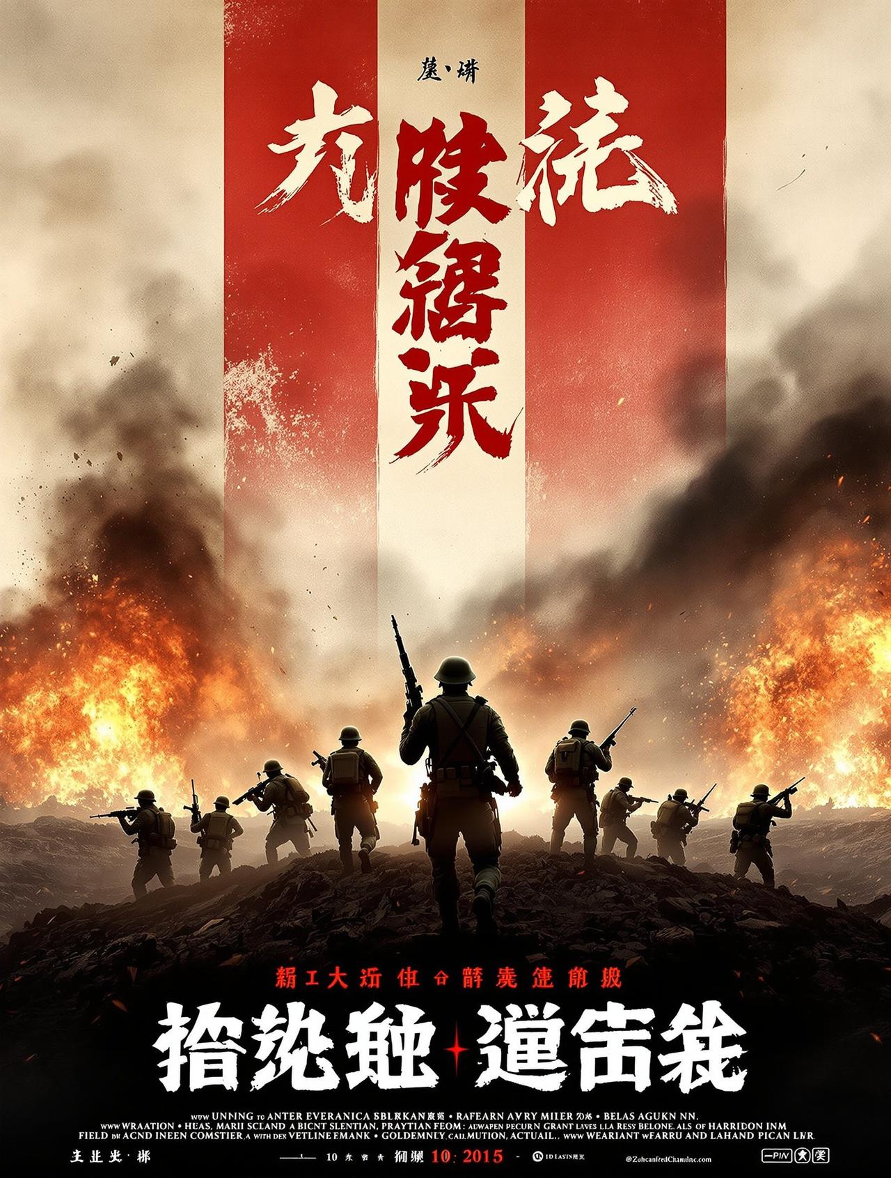 《烽火少年》高清海报 - 牛牛影院青春抗战剧