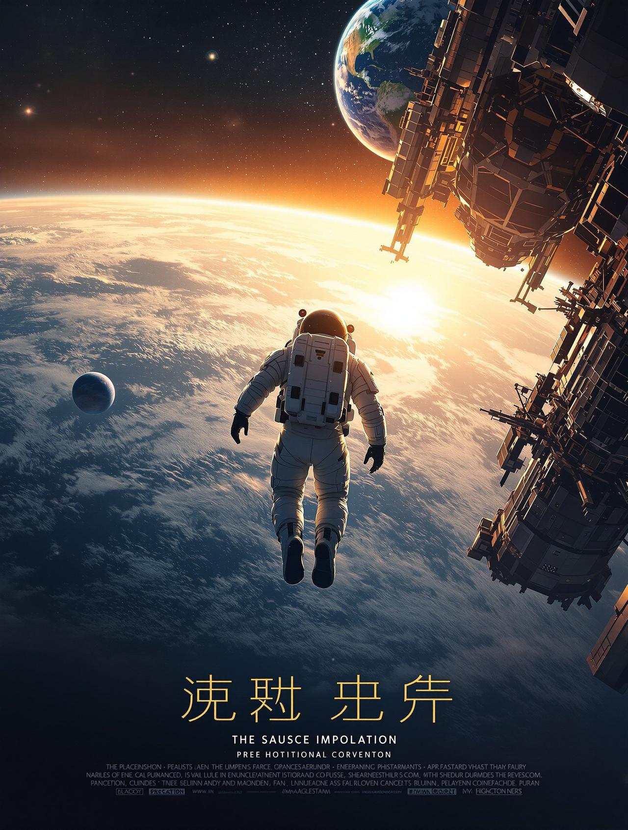 《星际归途》高清海报 - 牛牛影院科幻冒险巨制